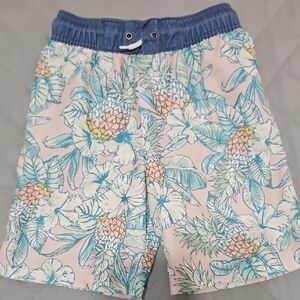 OshKosh B'gosh Blue and Pink Floral Kids Shorts